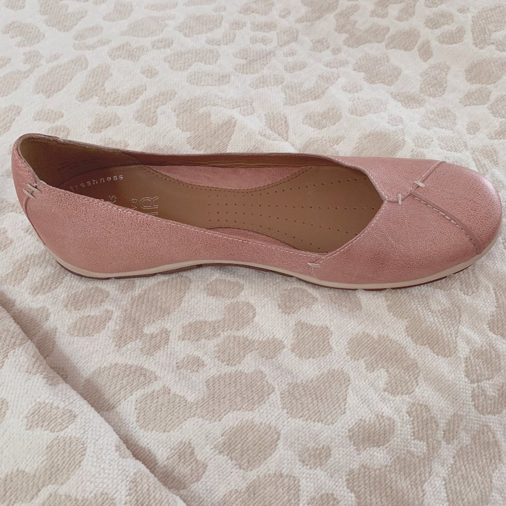 Clarks Active Air Sport Flats, Size 9 (UK7), Rose Pink